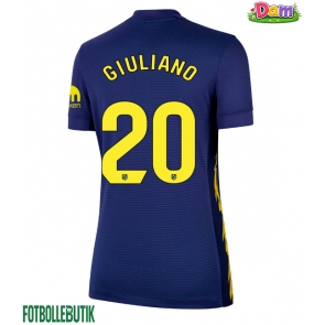 Atletico Madrid Giuliano Simeone #20 Bortatröja Kvinnor 2025-26 Kortärmad